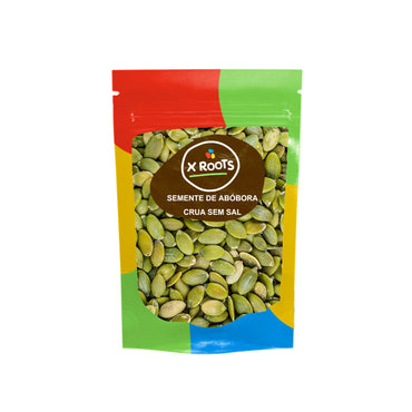 Semente de Abóbora Crua Sem Sal Sem Casca - Xroots